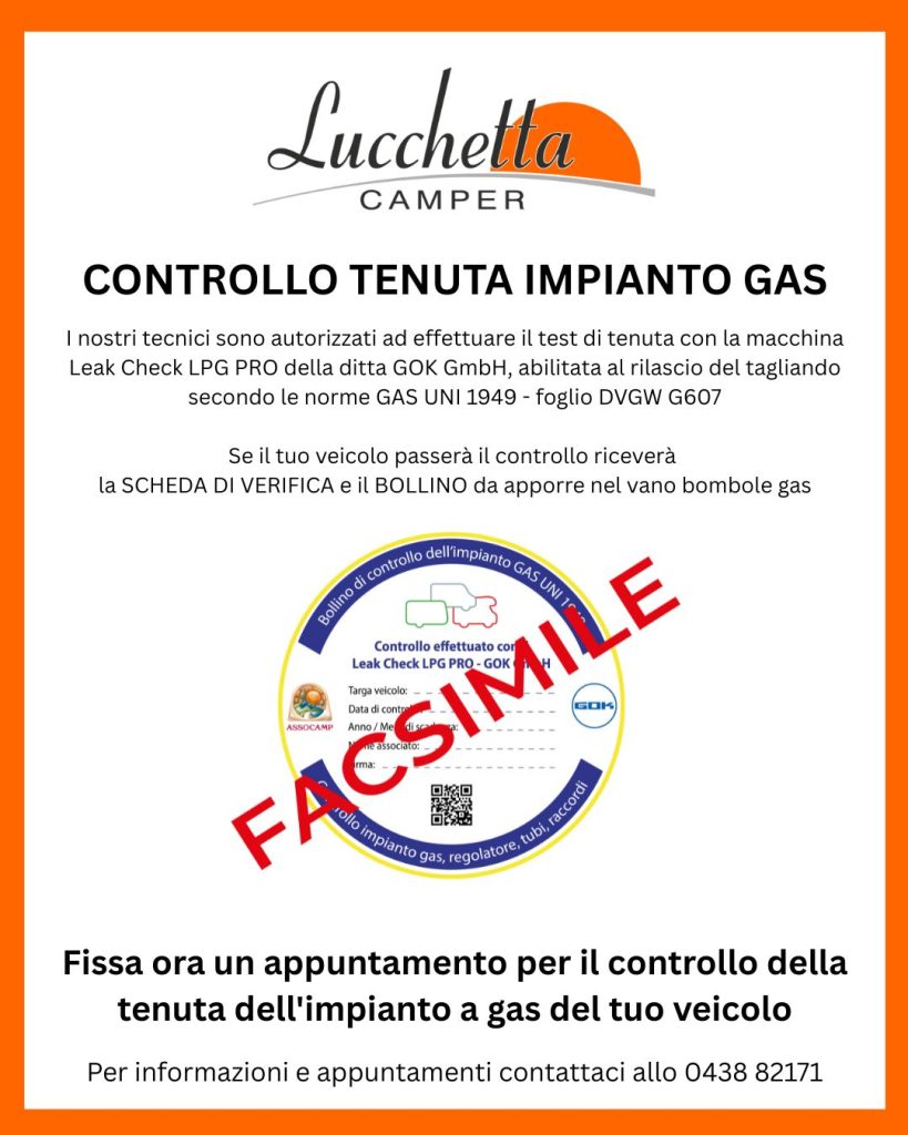 CONTROLLO IMPIANTO GAS